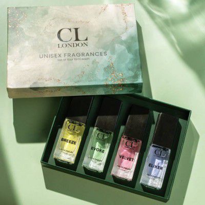 CARLTON LONDON Gift Set of 4 - 15ml each Eau de Parfum - 60 ml (For Men & Women)