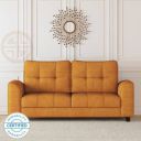 CARLTON LONDON Kirsten Fabric 3 Seater Sofa ...