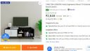 CARLTON LONDON Vista Engineered Wood TV Entertainment Unit  (Finish Color - Wenge & White, Knock Down)...