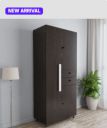 CARLTON LONDON Willy Engineered Wood 3 Door Wardrobe (Finish Color - Wenge, Knock Down)...