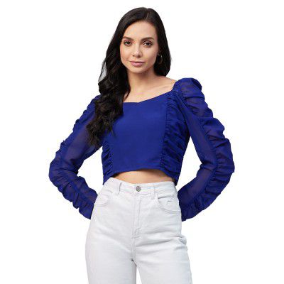 Carlton London Women's Regular Fit Blouse