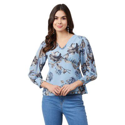Carlton London Women's Regular Fit Blouse