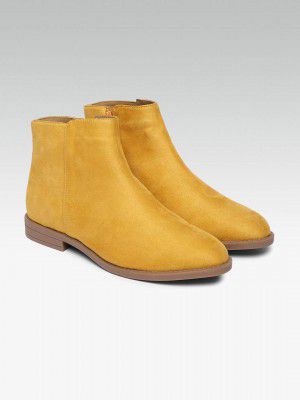Carlton London womens Yellow Boots Boots
