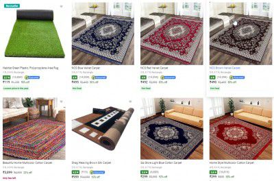Carpet Rugs Upto 91% Off | Starts ₹222