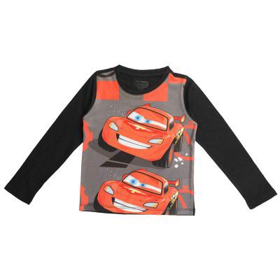 Cars by Wear Your Mind Boy's Regular Fit T-Shirt