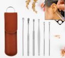 Cartme Ear Cleaner Resuable Kit with LED Flashlight Earpick Tool Box (6 Pcs )...