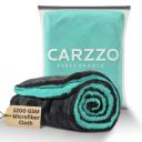 CARZZO PERFORMANCE Microfiber Car Cleaning Cloth, 1200 GSM, Large 60x40 Cm Ultra Soft...