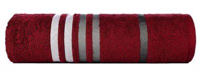 Casa Copenhagen - Egyptian Cotton Exotic 1 Pcs Medium bath Towel (60 X 120cm) Colour : W.Wine