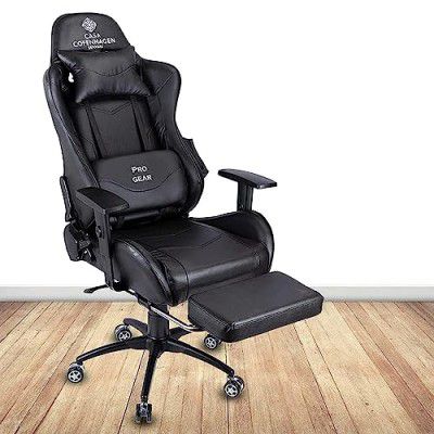 Casa Copenhagen RSFT10 Racing, Designed in Denmark, High-Back Italian Leather Gaming Ergonomic Chair
