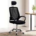 Casa Copenhagen | Comfortable Armrest Swivel Chair - Jet Black & Black Handle...