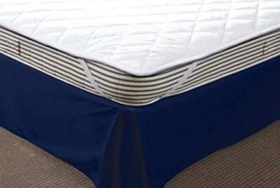 CASA-NEST Polyester Waterproof Double Bed Mattress Protector(White, King Size)(Size 72X78 INCH)
