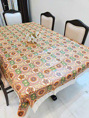 CASA-NEST Thick Non-Woven Printed Dining Table Cover, 4 Seater,40x 60 inches, Waterproof
