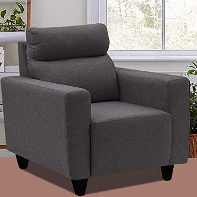 CASASTYLE Emiloy 1 Seater Fabric Sofa Set 