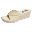 Case Buffalo Women Fashionable Comfort Wedge Heel Slip-on Sandal For Women & Girls...