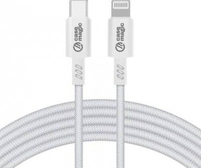 Case-Magic Lightning Cable 1 m USB-C to Lightning Cable 27W PD Fast Charging Data Cord 