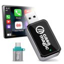 CaseMagic 2-in-1 Wireless Car Receiver with Bluetooth Connectivity...