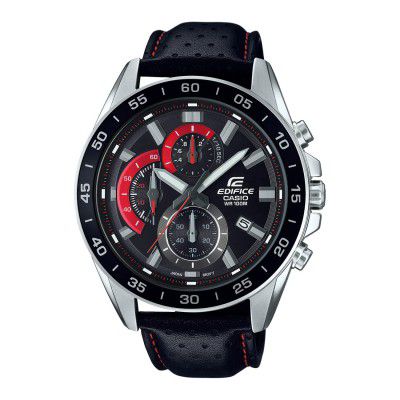 Casio Analog Black Dial Mens Watch-EFV-550L-1AVUDF