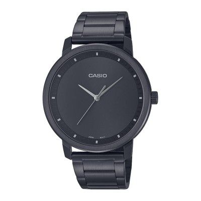 Casio Analog Black Dial Mens Watch-MTP-B115B-1EVDF