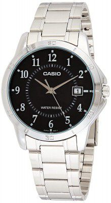 Casio Analog Black Dial Mens Watch-MTP-V004D-1BUDF (A1092)