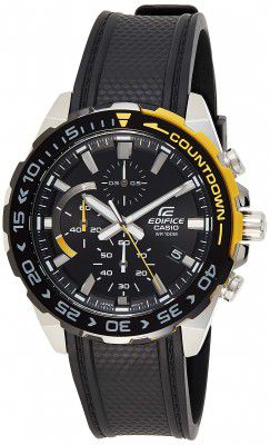Casio Analog Black Dial Mens Watch-EFR-566PB-1AVUDF (ED480)