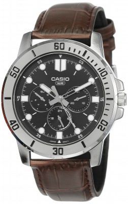 Casio Analog Black Dial Mens Watch