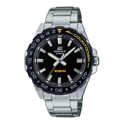 Casio Analog Black Dial Mens Watch-EFV-120DB-1AVUDF (ED481)