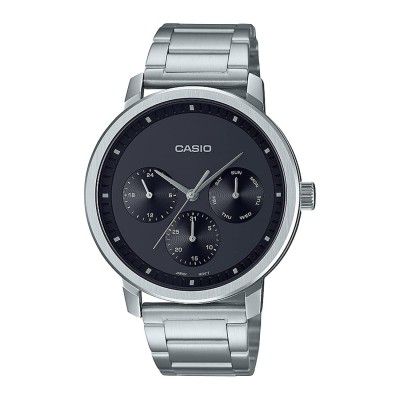 Casio Analog Black Dial Mens Watch-MTP-B305D-1EVDF