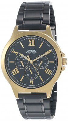 Casio Analog Black Dial Mens Watch-MTP-V300GB-1AUDF