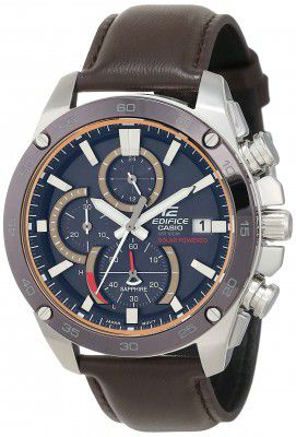 Casio Analog Black Dial Mens Watch-EFS-S500BL-1AVUDF (EX464)