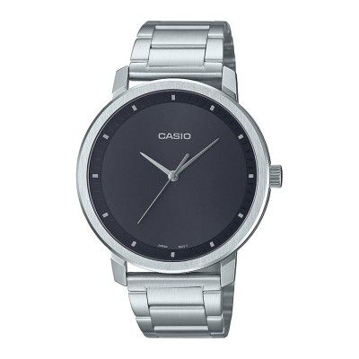 Casio Analog Black Dial Mens Watch-MTP-B115D-1EVDF