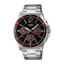 Casio Analog Black Dial Mens Watch-MTP-1374HD-5AVIF (A1647)...