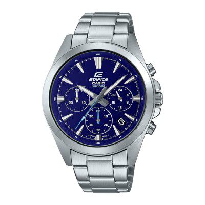 Casio Analog Blue Dial Mens Watch-EFV-630D-2AVUDF