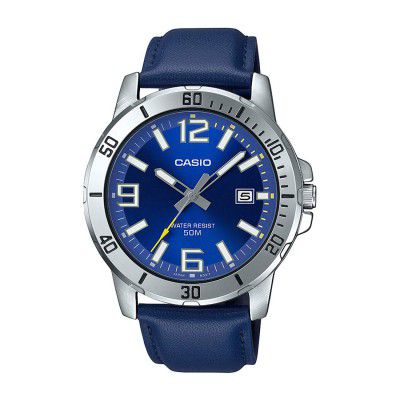 Casio Analog Blue Dial Mens Watch-MTP-VD01L-2BVUDF (A1737)