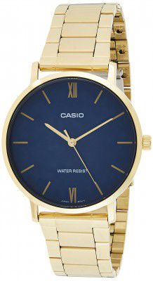 Casio Analog Blue Dial Mens Watch-MTP-VT01G-2BUDF (A1778)