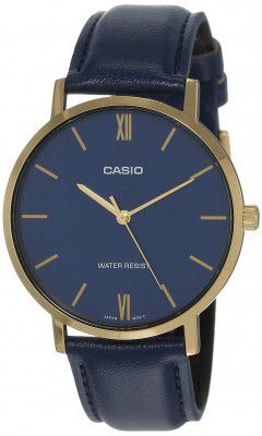 Casio Analog Blue Dial Mens Watch-MTP-VT01GL-2BUDF (A1781)