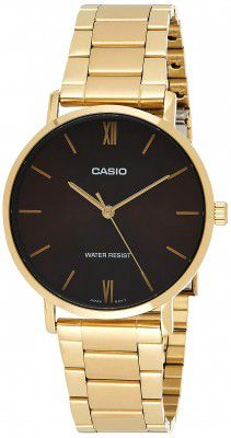 Casio Analog Brown Dial Mens Watch-MTP-VT01G-5BUDF (A1779)