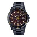 Casio Analog Brown Dial Mens Watch-MTP-VD01B-5BVUDF...
