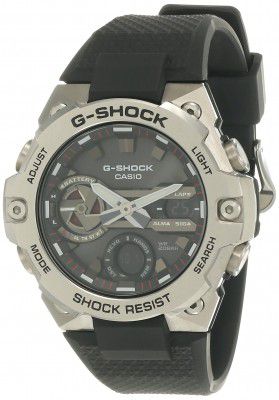 Casio Analog-Digital Black Dial Mens Watch-GST-B400-1ADR