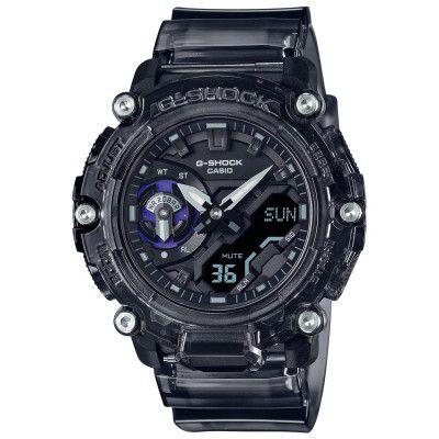 Casio Analog-Digital Black Dial Mens Watch-GA-2200SKL-8ADR