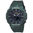 Casio Analog-Digital Black Dial Mens Watch-GA-2100FR-3ADR...