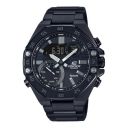 Casio Analog-Digital Black Dial Mens Watch-ECB-10DC-1ADF...
