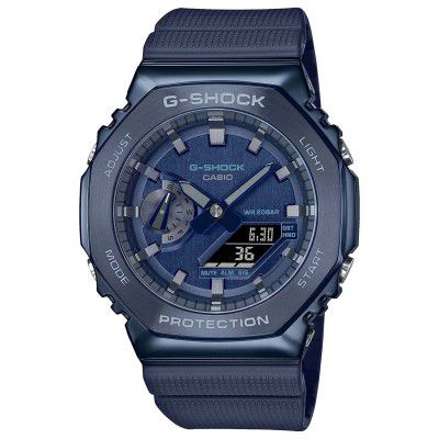 Casio Analog-Digital Blue Dial Mens Watch-GM-2100N-2ADR