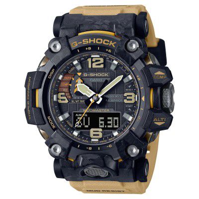 Casio Analog-Digital Gray Dial Mens Watch-GWG-2000-1A5DR