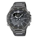 Casio Analog-Digital Gray Dial Mens Watch-ECB-10DC-1BDF...