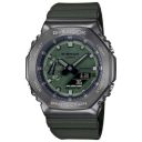 Casio Analog-Digital Green Dial Mens Watch-GM-2100B-3ADR...
