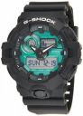 Casio Analog-Digital Green Dial Mens Watch-GA-700MG-1ADR...