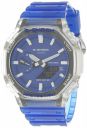 Casio Analog-Digital Blue Dial Mens Watch-GA-2100HC-2ADR...