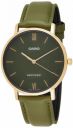 Casio Analog Green Dial Mens Watch-MTP-VT01GL-3BUDF (A1782)...