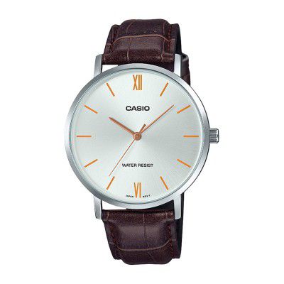 Casio Analog Silver Dial Mens Watch-MTP-VT01L-7B2UDF (A1618)
