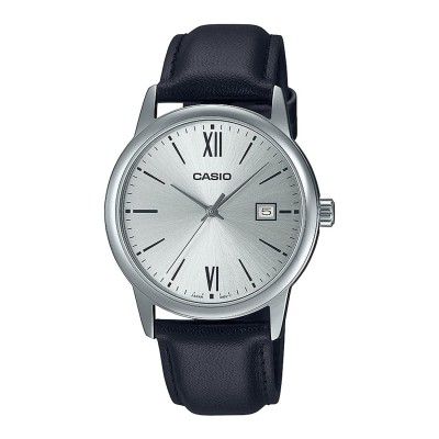 Casio Analog Silver Dial Mens Watch-MTP-V002L-7B3UDF